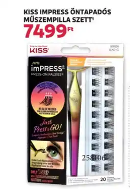 Kiss impress öntapadós műszempilla szett