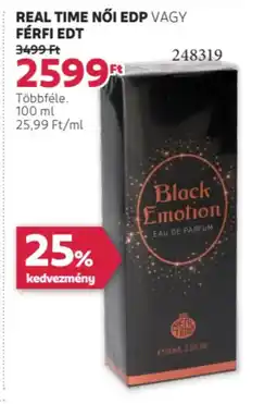 Real time Női edp vagy férfi edt