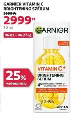 Rossmann Garnier vitamin C brightening szérum ajánlat