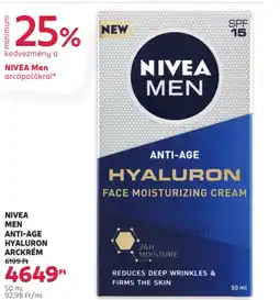 Rossmann Nivea Men anti-age hyaluron arckrém ajánlat