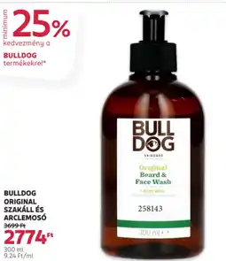 Rossmann Bulldog original szakáll és arclemosó ajánlat