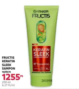 Rossmann Fructis Keratin sleek sampon ajánlat