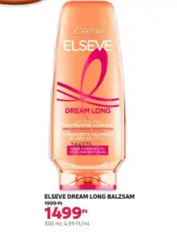 Rossmann Elseve dream long balzsam ajánlat