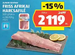 ALDI Almare Seafood Friss afrikai harcsafilé ajánlat