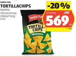 ALDI Snack Fun Tortillachips ajánlat