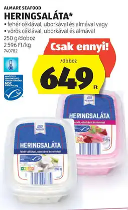 ALDI Almare Seafood Heringsaláta ajánlat