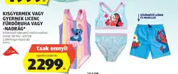 ALDI Kisgyermek / gyermek licenc fürdőruha / -nadrág ajánlat