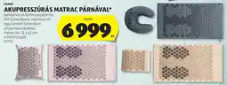 ALDI Crane Akupresszúrás matrac párnával ajánlat