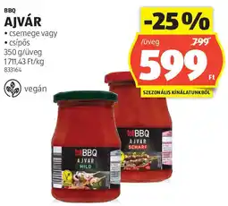 ALDI BBQ Ajvár ajánlat