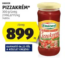 ALDI Univer Pizzakrém ajánlat
