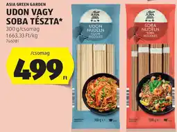 ALDI Asia Green Garden Udon / Soba tészta ajánlat