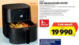 ALDI Ambiano XXL meleglevegős fritőz ajánlat