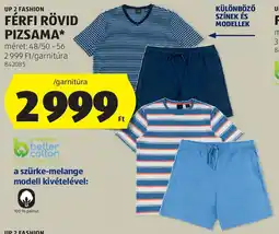 ALDI Up 2 Fashion Férfi rövid pizsama ajánlat