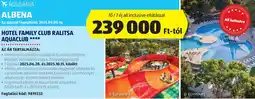 ALDI Bulgária Albena Hotel Family Club Ralitsa Aquaclub ajánlat
