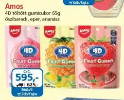 ÁRKLUB Amos 4D töltött gumicukor ajánlat