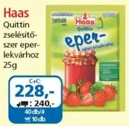 ÁRKLUB Haas Quittin zselésítőszer eperlekvárhoz ajánlat