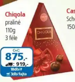 ÁRKLUB Chiqola praliné ajánlat