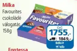 ÁRKLUB Milka Favourites csokoládé válogatás ajánlat