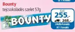 ÁRKLUB Bounty tejcsokoládés szelet ajánlat