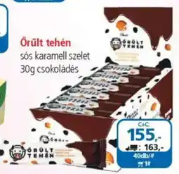ÁRKLUB Örült tehén sós karamell szelet ajánlat