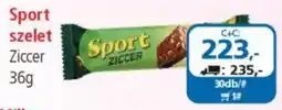 ÁRKLUB Sport szelet Ziccer ajánlat
