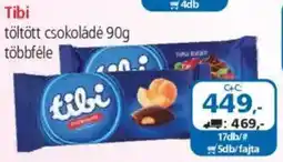 ÁRKLUB Tibi töltött csokoládé ajánlat