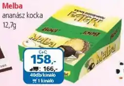 ÁRKLUB Melba ananász kocka ajánlat