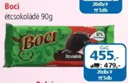 Boci étcsokoládé