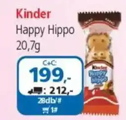 ÁRKLUB Kinder Happy Hippo ajánlat