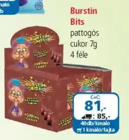 ÁRKLUB Burstin Bits pattogós cukor ajánlat