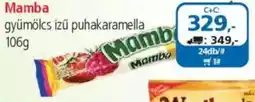 ÁRKLUB Mamba gyümölcs ízű puhakaramella ajánlat