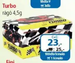 ÁRKLUB Turbo rágó ajánlat