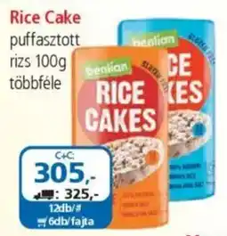 ÁRKLUB Rice Cake puffasztott rizs ajánlat