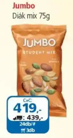 ÁRKLUB Jumbo Diák mix ajánlat