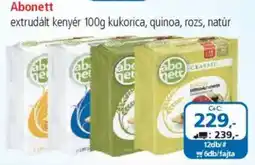 ÁRKLUB Abonett extrudált kenyér ajánlat