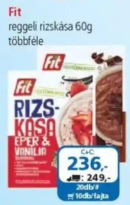 ÁRKLUB Fit reggeli rizskása ajánlat