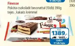 ÁRKLUB Finesse Piskóta csokoládé bevonattal ajánlat