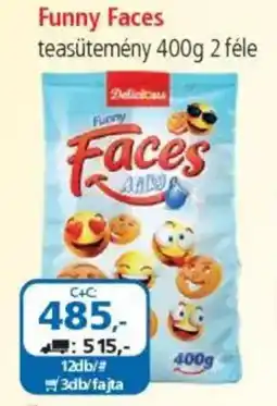ÁRKLUB Funny Faces teasütemény ajánlat