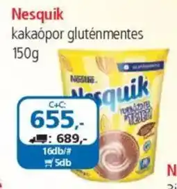 ÁRKLUB Nesquik kakaópor gluténmentes ajánlat