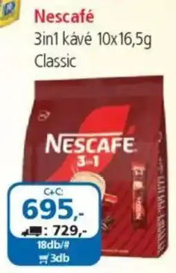 ÁRKLUB Nescafé 3in1 kávé ajánlat