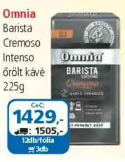 Omnia Barista Cremoso Intenso őrölt kávé