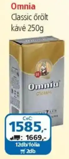 Omnia Classic őrölt kávé