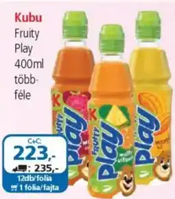 ÁRKLUB Kubu Fruity Play ajánlat