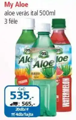 ÁRKLUB My Aloe aloe verás ital ajánlat