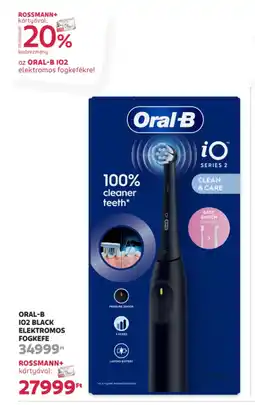Rossmann Oral-B 102 black elektromos fogkefe ajánlat