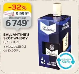 Auchan Ballantine's Skót Whisky ajánlat