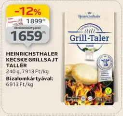 Auchan HEINRICHTHALER KECSKE GRILLSAJT TALLÉR ajánlat