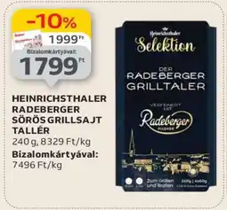 Auchan Heinrichsthaler Radeberger Sörös Grillsajt Tallér ajánlat