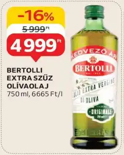 Auchan BERTOLLI Extra szűz olívaolaj ajánlat