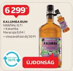 Auchan KALUMBA RUM ajánlat